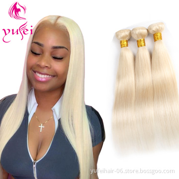 wholesale colored ombre straight weave brazilian human hair,brazilian hair weft ombre 613 blonde human hair bundles